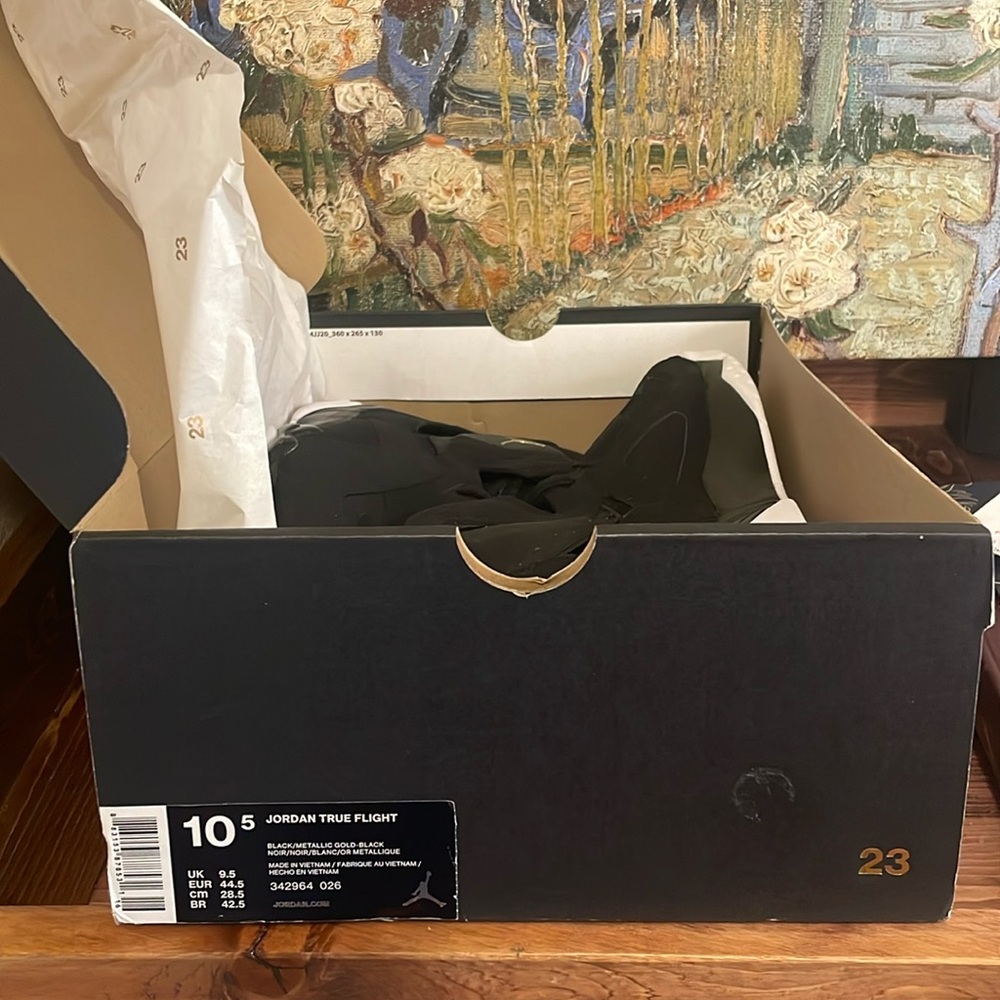 JORDAN TRUE FLIGH, SIZE 10.5, BRAND NEW WITH BOX